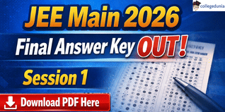 JEE Main 2026 Session 1 Final Answer Key Out; Download PDF @jeemain.nta.nic.in